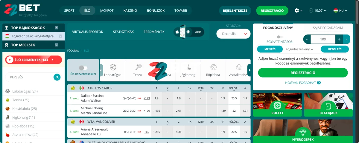 22Bet Online Platform 22Bet Online Platform